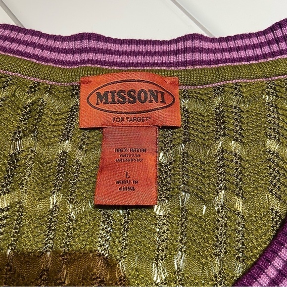 Missoni For Target Sweater Size L - Picture 2 of 3